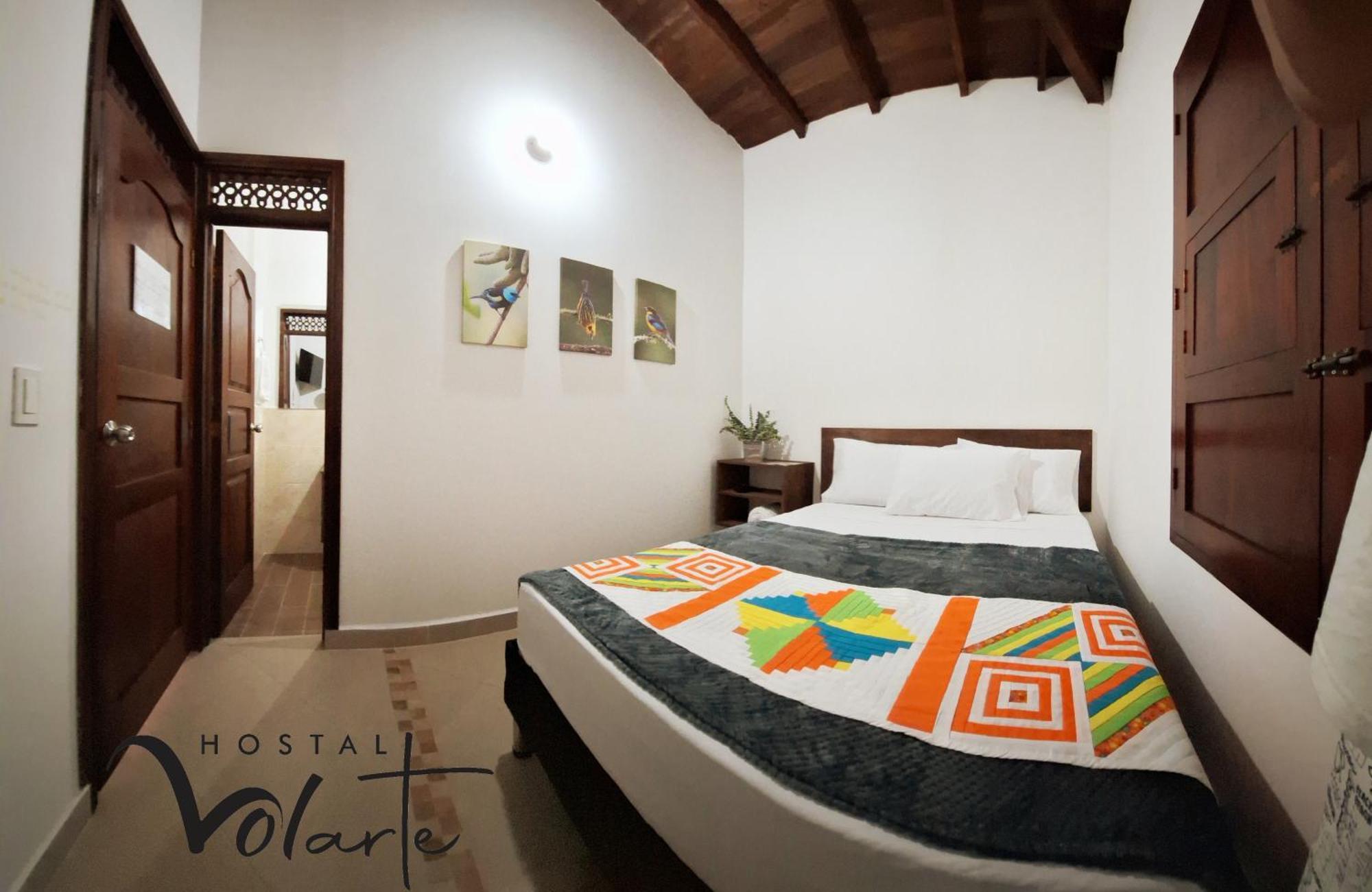 Volarte Hostal Jardin Bagian luar foto