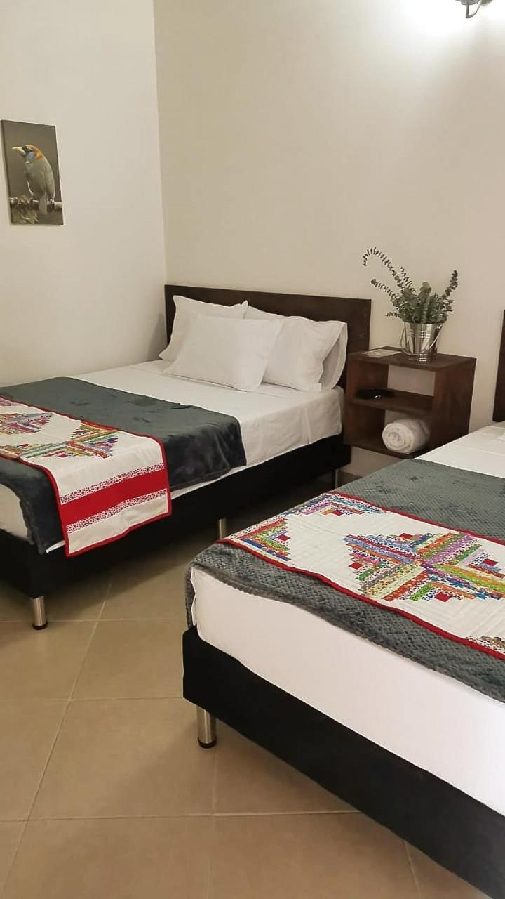 Volarte Hostal Jardin Bagian luar foto